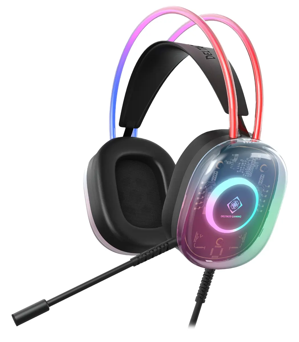 Deltaco Gaming GAM-186 Austiņas vadu binaurālas