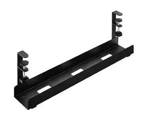Металлический лоток для кабелей ICY BOX IB-EWA101B-CM для стола, черный