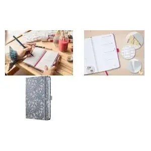 Еженедельный планер Sigel Agenda Beauty 2026 J6361 — формат A5, недельная разметка