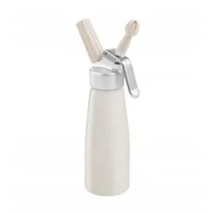 Cream dispenser tescoma IT10630546 500 ml — aluminum body, PVC & silicone parts, includes 3 nozzles