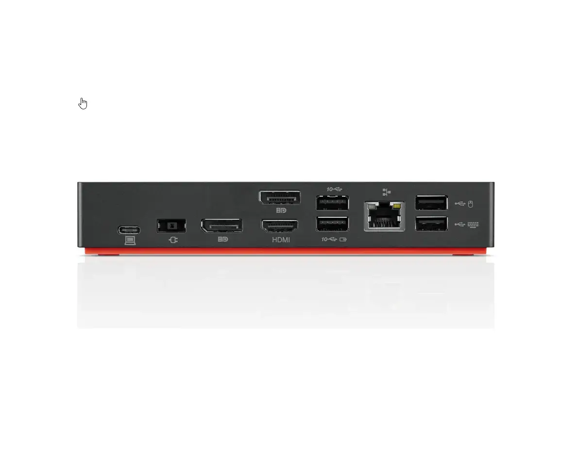 Lenovo ThinkPad Universal USB-C Dock — 1×HDMI, 2×DP Photo 3