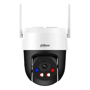 IP‑камера DAHUA 5MP уличная с фиксированным фокусом, Wi‑Fi поворотная (pan & tilt), 4 мм, 180° поворот, потолочное/настенное крепление, бело‑черная