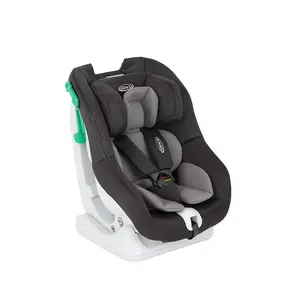 Автокресло Graco Extend LX R129 Группа 0+/1 для 0-18 кг и 0-4 лет Черное и Серое с 5-точечными ремнями безопасности