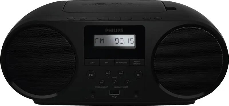 Philips TAZ5000/10 Portatīvais CD atskaņotājs Melns