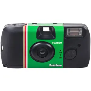 Disposable film camera Fujifilm QuickSnap Flash 400 ISO, 27 exposures, built-in flash