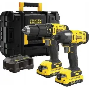 Аккумуляторный набор инструментов STANLEY SFMCK465D2T-QW 6 предметов компактный дизайн
