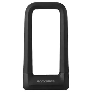 Bicycle lock Rockbros RKS626-BKU 4-digit combination black, compact cable lock