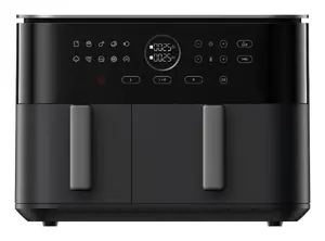 Аэрогриль Xiaomi MAF-D1001 — 10 л, 2700 Вт, 9 программ, сенсорное управление, съемная неглубящаяся чаша с антипригарным покрытием, решетка, черный