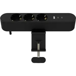 Power socket Multi Desktop MicroConnect MC-MDPS-EU3-30W — 3 outlets, 30W