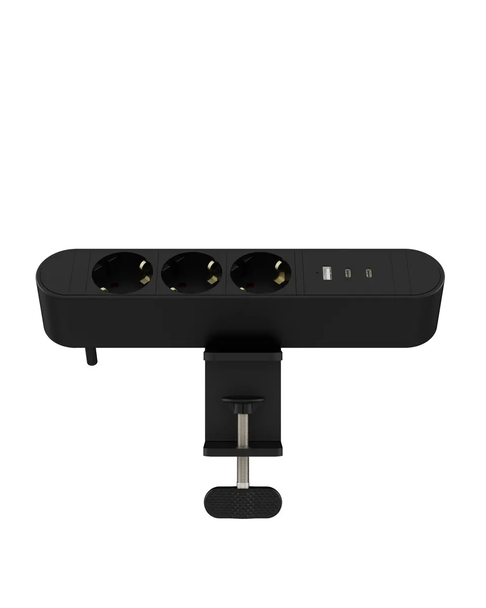 MicroConnect galda strāvas rozetes bloks ar