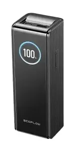 Power bank EcoFlow RAPID EF-RAPID25K140W-B-EU 25000 mAh, 3 ports (2×USB-C, 1×USB-A), Black