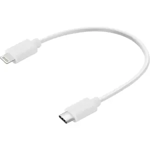 USB-C PD to Lightning cable SANDBERG 0.2 m MFi for fast charging and data sync