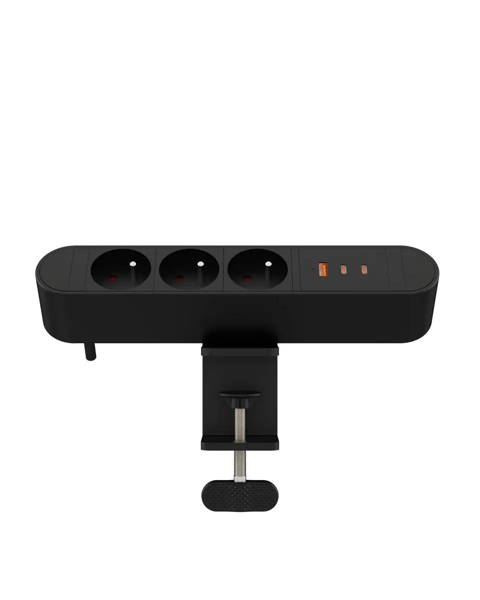 MicroConnect galda rozetšu bloks ar 3