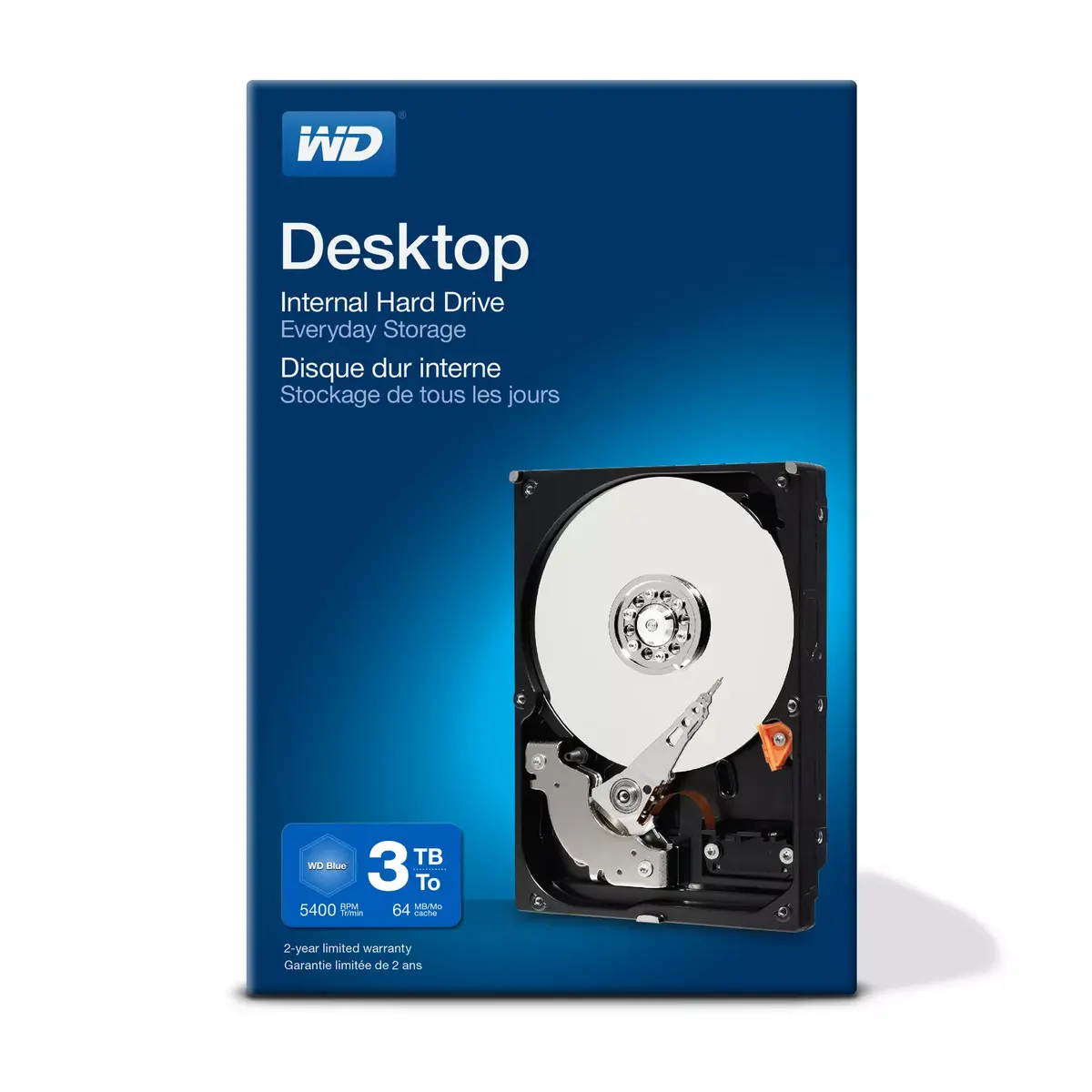 HDD Western Digital 3000ГБ WDBH2D0030HNC Photo 2
