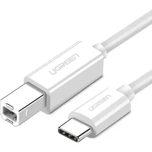 USB-B to USB-C cable UGREEN UGR1145WHT 1.5 m, white