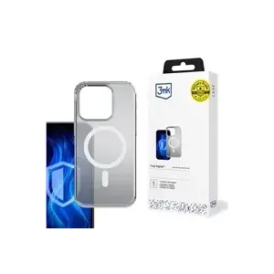 Protective Case 3MK Frosty MagCase for Apple iPhone 17 Pro Max — White