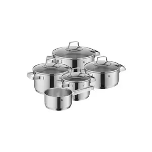 Cookware set WMF Belmonte 5-piece stainless steel, induction compatible