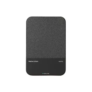 Native Union (Re)Classic Magnetic Power Bank 5000 mAh Black with Wireless Charging and USB Type-C