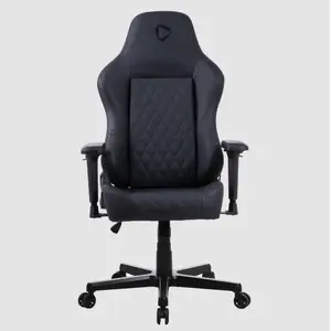 Spēļu krēsls Onex FX8 Formula X — ergonomisks sacīkšu stila sēdeklis, regulējami roku balsti, atgāžams un slīdošs, melns