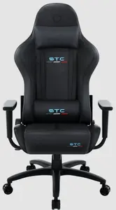 Игровое кресло Onex STC Tribute Hardcore Black — эргономичное кресло для ПК/консолей, регулировка высоты и наклона