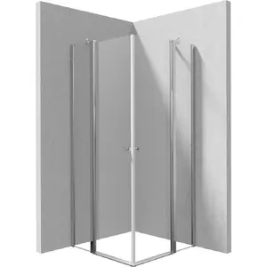 Dušas kabīne deante KKN0U09U09 kvadrātiska 90x90 cm stikla