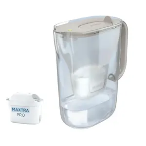 BRITA Style Essential Pitcher Water Filter 2.4 L Sand and Transparent