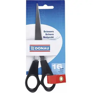 Scissors Donau classic 16 cm stainless steel blades ergonomic handles