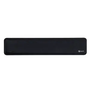 Wrist rest c‑tech KPG-01 memory foam 450×93×25 mm black
