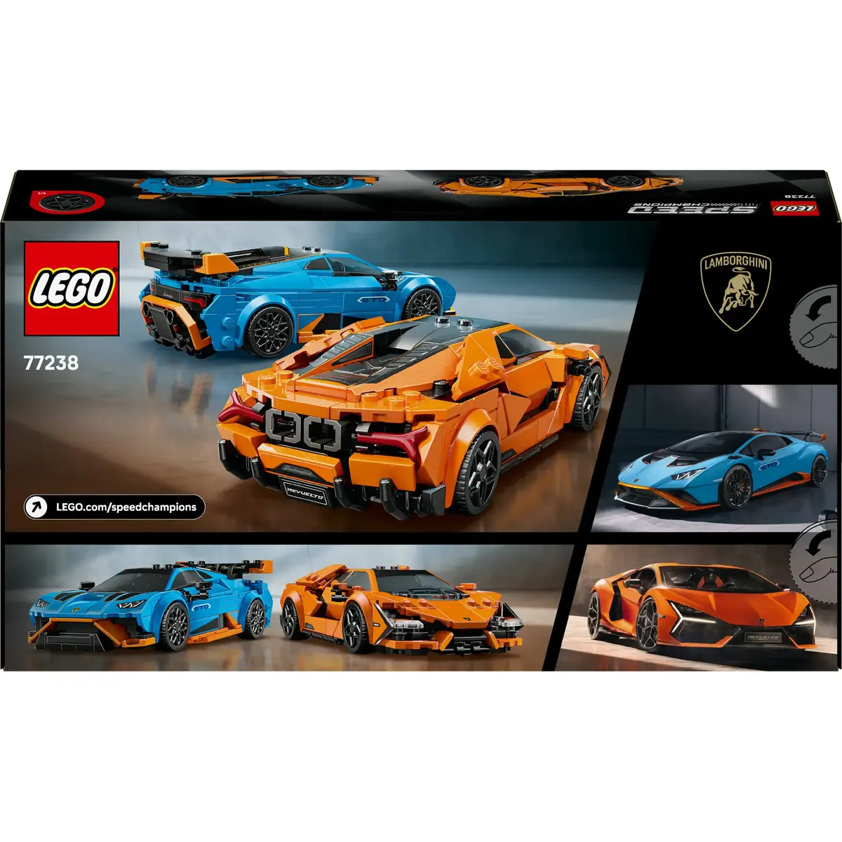 LEGO Speed Champions 77238 — Lamborghini Revuelto & Huracán STO Photo 3