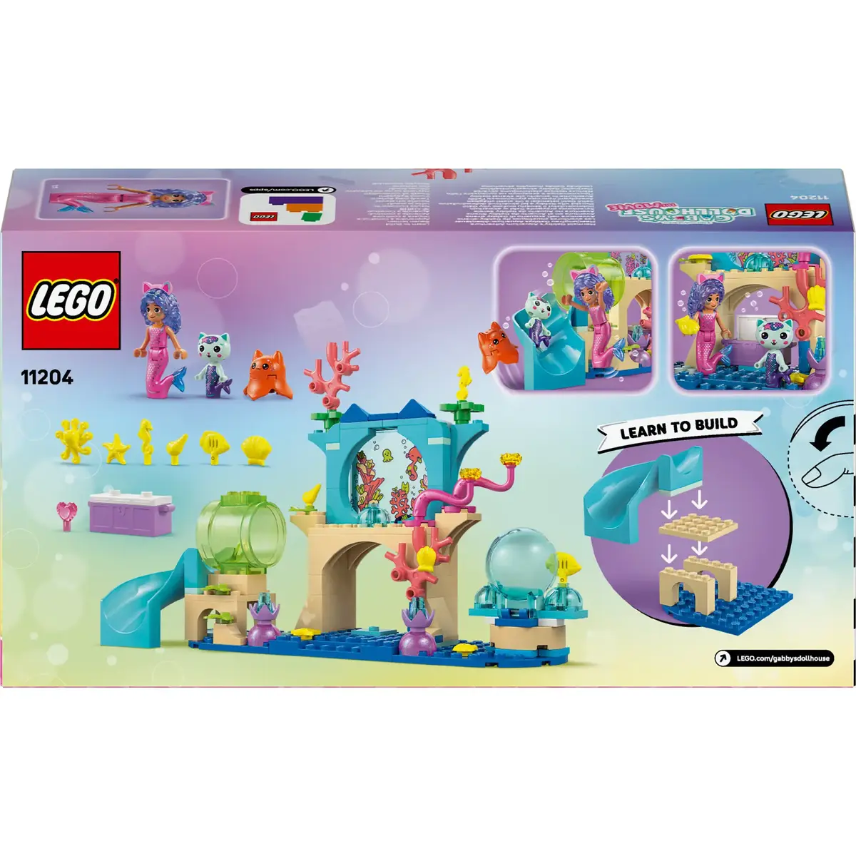 LEGO Gabby's Dollhouse Aquarium Adventure 11204 Photo 3