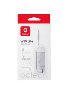 OCLEAN Oral Irrigator W10 Lite White — Cordless Portable Water Flosser, model W10