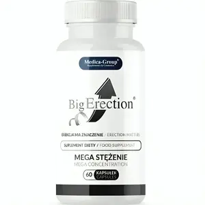 Dietary Supplement Medica Group BIG ERECTION — 60 capsules, sexual performance support