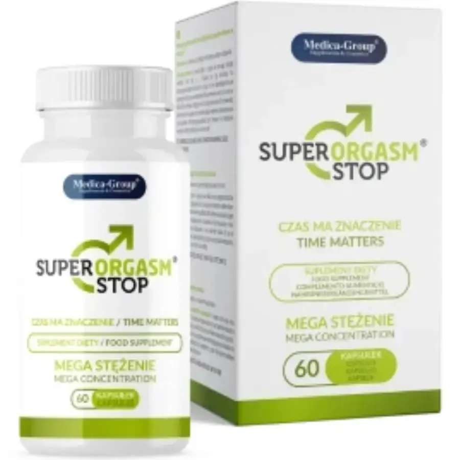 Биодобавка Medica Group SUPER ORGASM STOP 60 капс Photo 3