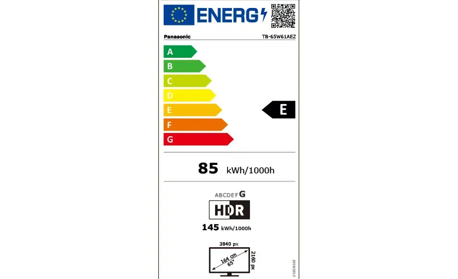 Televizors Panasonic TB-65W61AEZ Photo 8