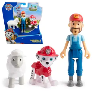 Figure pack Spin Master PAW Patrol Marshall & Farmer Al with Sheep, multicolour, for ages 3+
