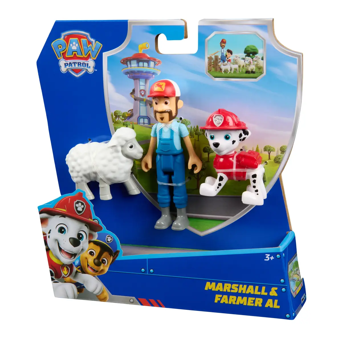 Spin Master PAW Patrol Marshall & Farmer Al figure pack Photo 8
