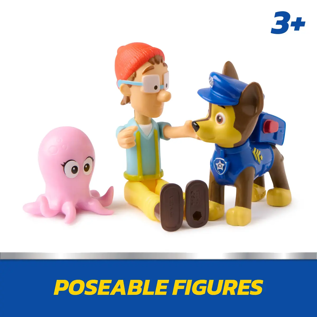 Figūru komplekts PAW Patrol Čeiss Kapteinis Turbots Photo 3