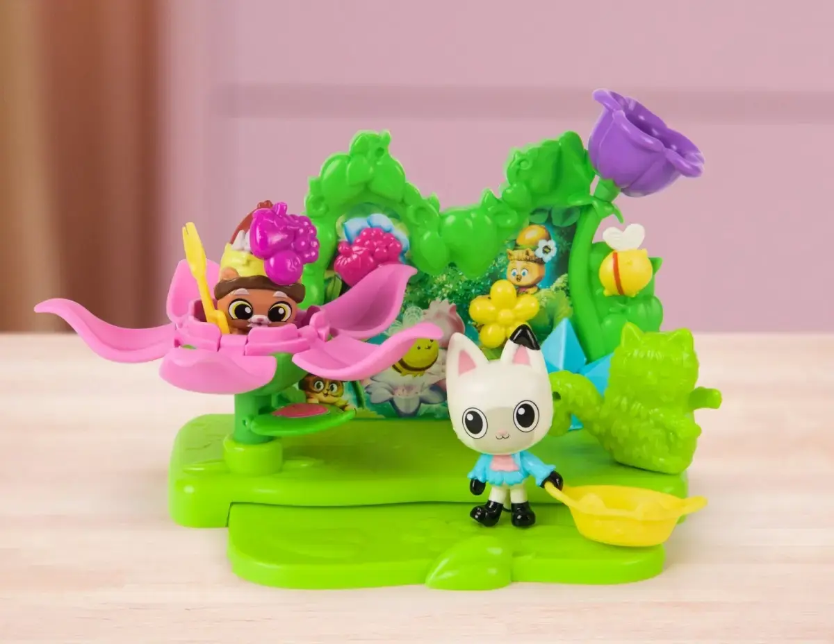 Spinmaster Gabby’s Dollhouse Movie Garden Set 6074117 Photo 3