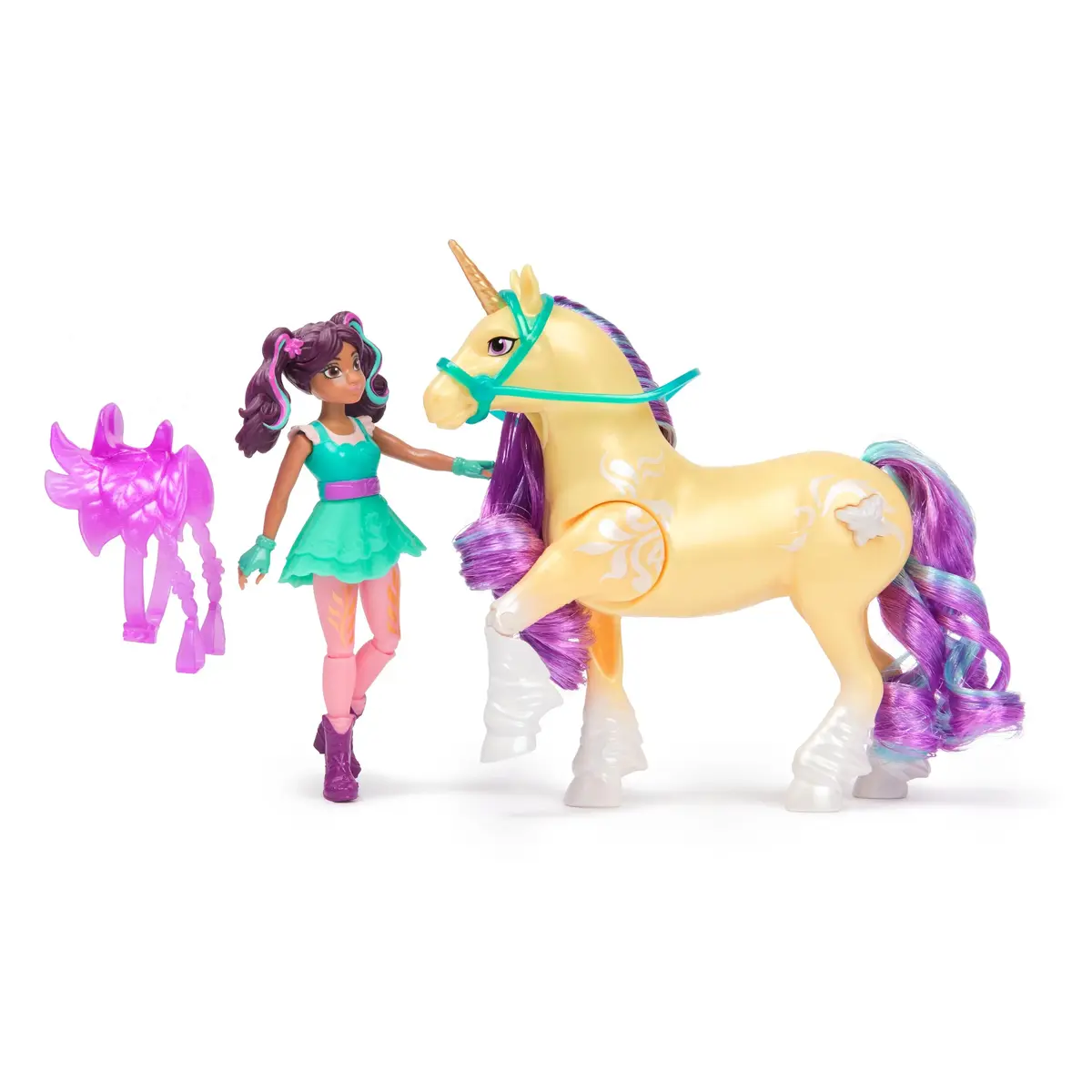 Spin Master Unicorn Academy Ava mini lelle ar gaismas lapu Photo 2