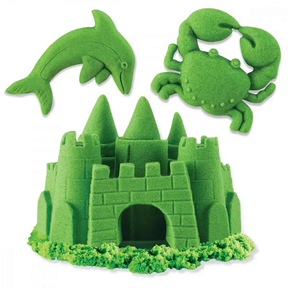 Kinetic Sand spinmaster Zaļš 0.9 kg Photo 5