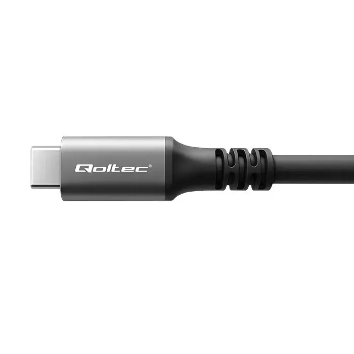 QOLTEC USB-C USB4 kabelis 240W 40 Gbps Photo 5