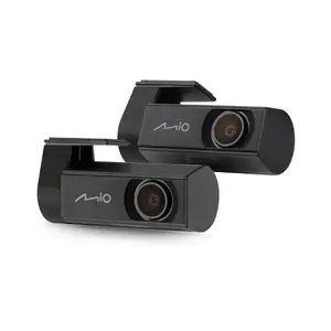 Dash cam MIO MiVue R860WD — front and rear cameras, 11.26" IPS anti-glare touchscreen, STARVIS 2, Wi‑Fi