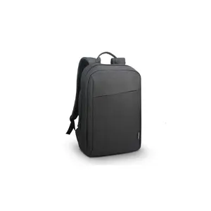 Portatīvā datora mugursoma Lenovo B210 Eco līdz 16", melna, ar polsterētu nodalījumu un kabatām aksesuāriem