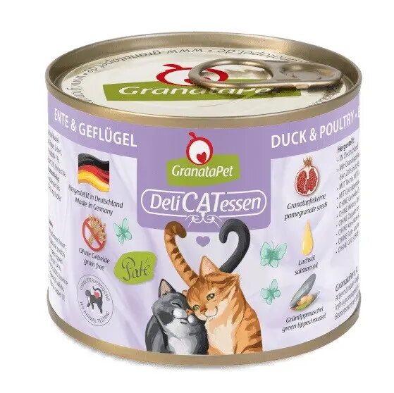 Mitrā kaķu barība Fox4Pets DeliCATessen Pīle