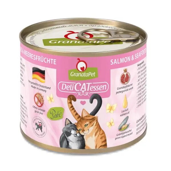 Mitrs kaķu barībā Fox4Pets DeliCATessen lasis
