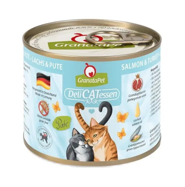 Mitrā kaķu barība Fox4Pets DeliCATessen Lasis