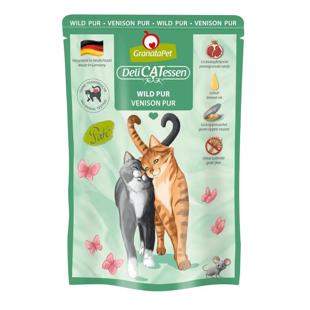Mitrs kaķu barības Fox4Pets DeliCATessen Venison