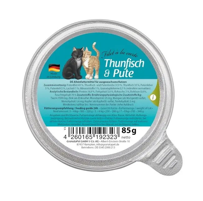 Mitrs kaķu barība Fox4Pets Filet á