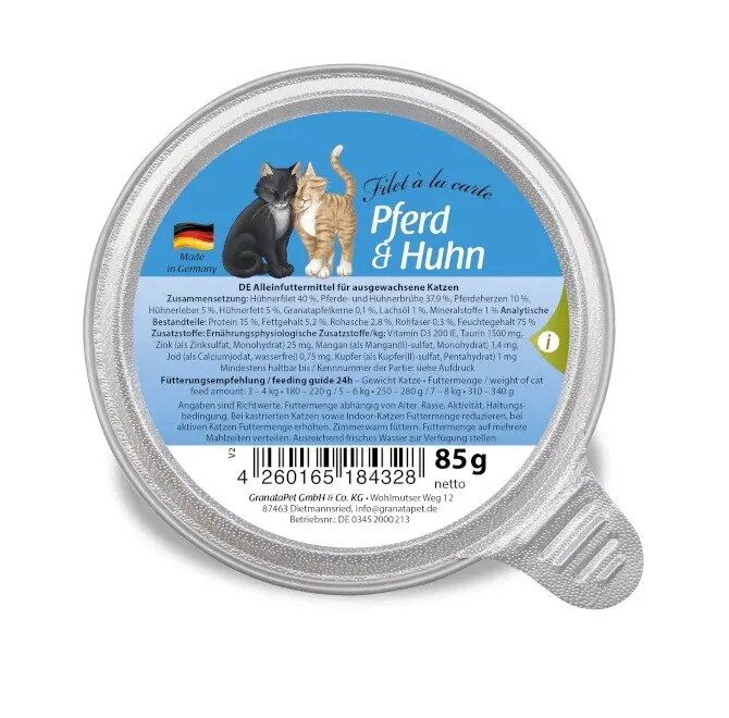 Mitrs kaķu barības Fox4Pets Filet á