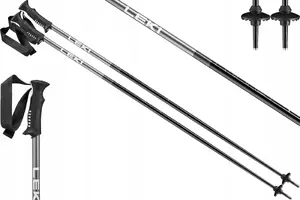 Nordic walking nūjas Leki Primacy Pro melnas, garums 135 cm